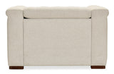 Savion Deux Power Recliner With Power Headrest - Beige by Hooker Furniture - View 6