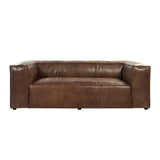 Acme - Brancaster Sofa 53545 Retro Brown Top Grain Leather