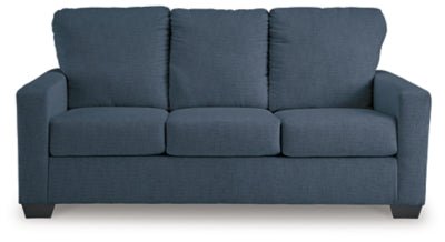 Ashley Navy Rannis Full Sofa Sleeper - Chenille - 5360436 - Home Elegance USA - 1