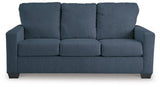 Ashley Navy Rannis Full Sofa Sleeper - Chenille | Home Elegance USA