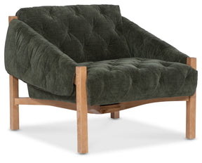 Kerns Accent Chair - Dark Gray / Light Brown by Hooker Furniture - View 1