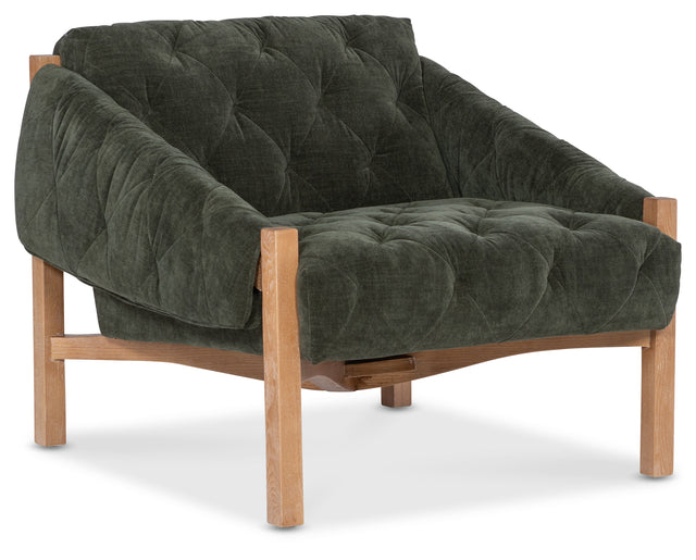 Kerns Accent Chair - Dark Gray / Light Brown by Hooker Furniture - View 1