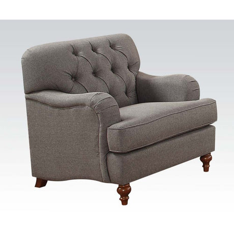 Alianza Chair 53692 Dark Gray Fabric | Acme - 53692 - Home Elegance USA - 1