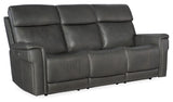 Lyra Zero Gravity Power Sofa With Power Headrest - Dark Gray by Hooker Furniture - View 1