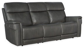 Lyra Zero Gravity Power Sofa With Power Headrest - Dark Gray by Hooker Furniture - View 1