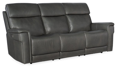 Lyra Zero Gravity Power Sofa With Power Headrest - Dark Gray by Hooker Furniture - View 1
