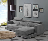 Alwin Modular - Lf Sofa 53720 Dark Gray Fabric | Acme | Home Elegance USA