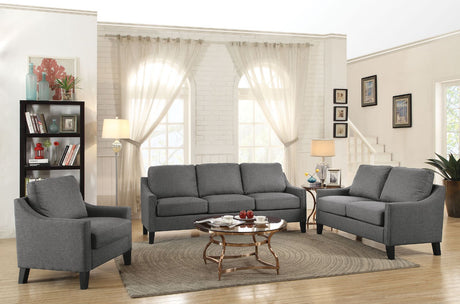 Acme - Zapata Sofa 53755 Gray Linen