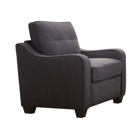 Acme - Cleavon II Chair 53792 Gray Linen