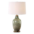 Chianti Olive Glass Table Lamp - Green by Uttermost - View 1