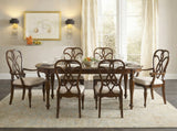 Leesburg 76-Inch Oval Leg Dining Table in Rich Mahogany – Hooker Furniture