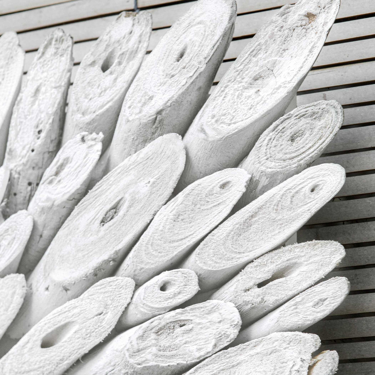 Bahama Wood Wall Decor - White by Uttermost - View 4