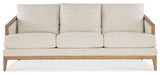 Enveyed Stationary Sofa - Beige / Light Brown by Hooker Furniture - View 6