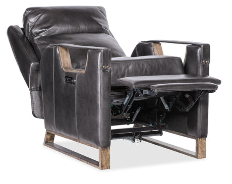 Relic Power Recliner With Power Headrest - Black by Hooker Furniture - View 5
