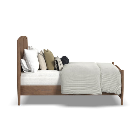 Verona Queen Panel Bed - Light Brown | Flexsteel