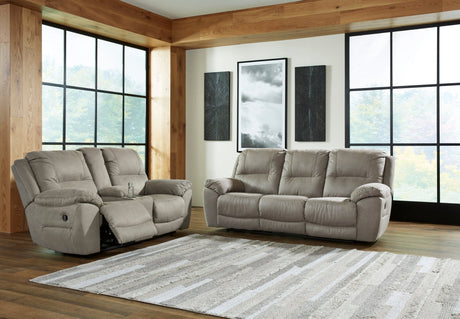 Ashley Putty Next - Gen Gaucho Reclining Sofa - Microfiber - 5420388 - Home Elegance USA - 6