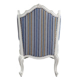 Acme - Ciddrenar Chair W/Pillow 54312 Fabric & White Finish