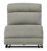 Ashley Stone Colleyville 54405S20 5-Piece Power Reclining Sectional with Chaise - Chenille - Home Elegance USA