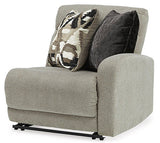 Ashley Stone Colleyville 54405S20 5-Piece Power Reclining Sectional with Chaise - Chenille - Home Elegance USA