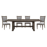 Homelegance Sarasota 7 Piece Dining Room Set in Driftwood Brown Finish – 5441 Collection - Home Elegance USA