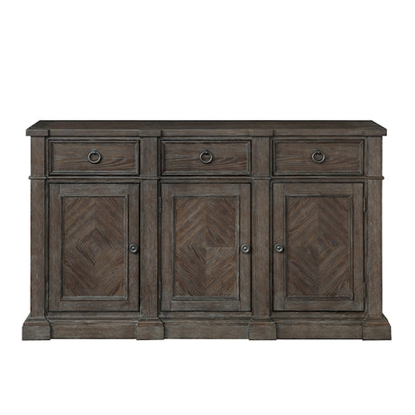 Homelegance Sarasota 7 Piece Dining Room Set in Driftwood Brown Finish – 5441 Collection - sold by Home Elegance USA