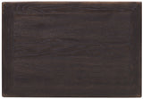 Driftwood One-Drawer Nightstand Burnt Timber - Black by Hooker Furniture - View 3