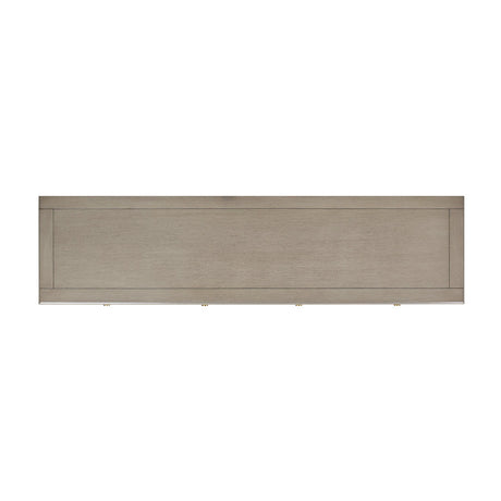 Dauphin 71' TV Stand Storage Display Console Table, Grey Cashmere Wood - sold by Home Elegance USA