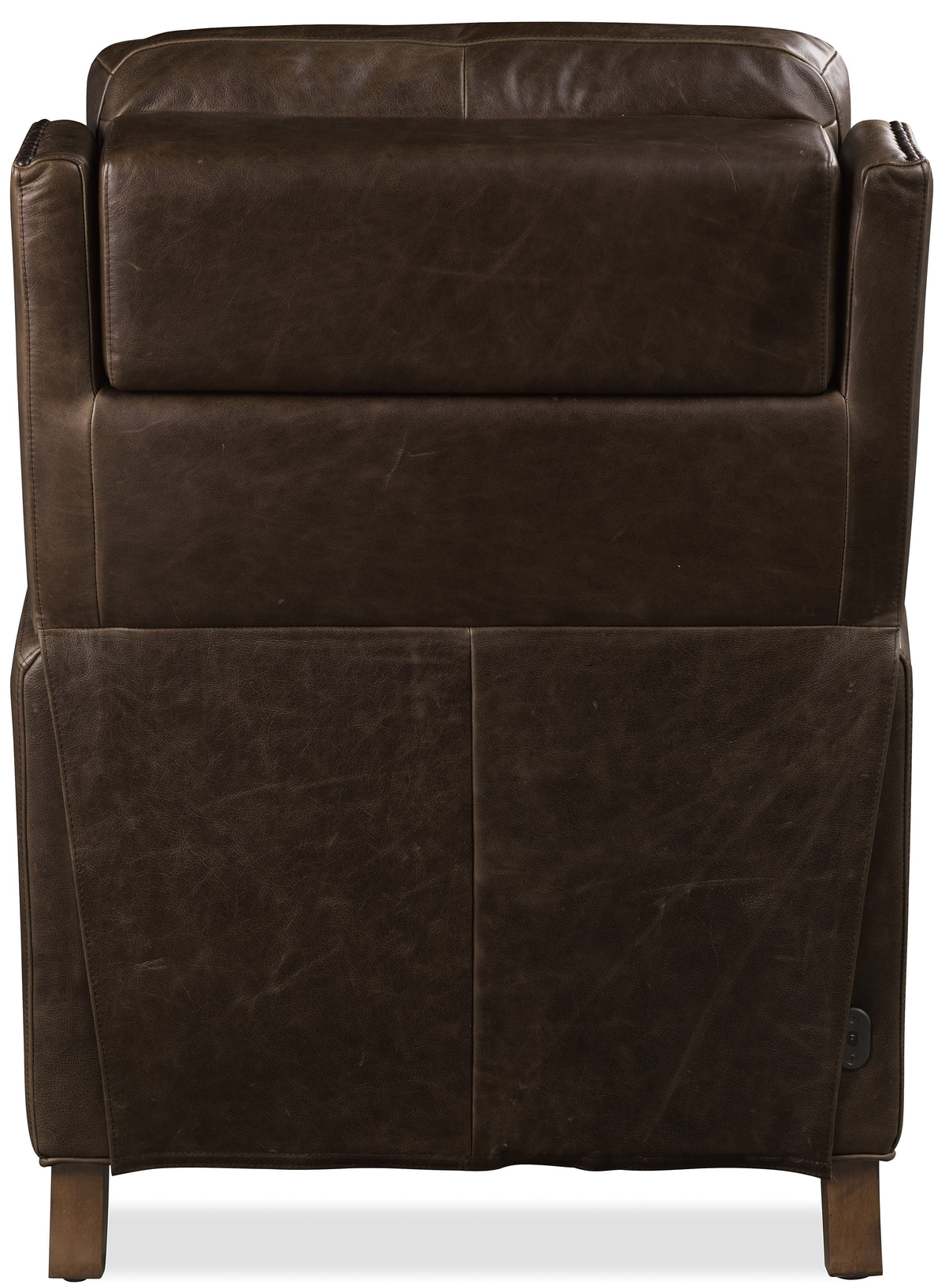 Jacklyn Power Recliner With Pop-Up Headrest - Dark Brown by Hooker Furniture - View 2