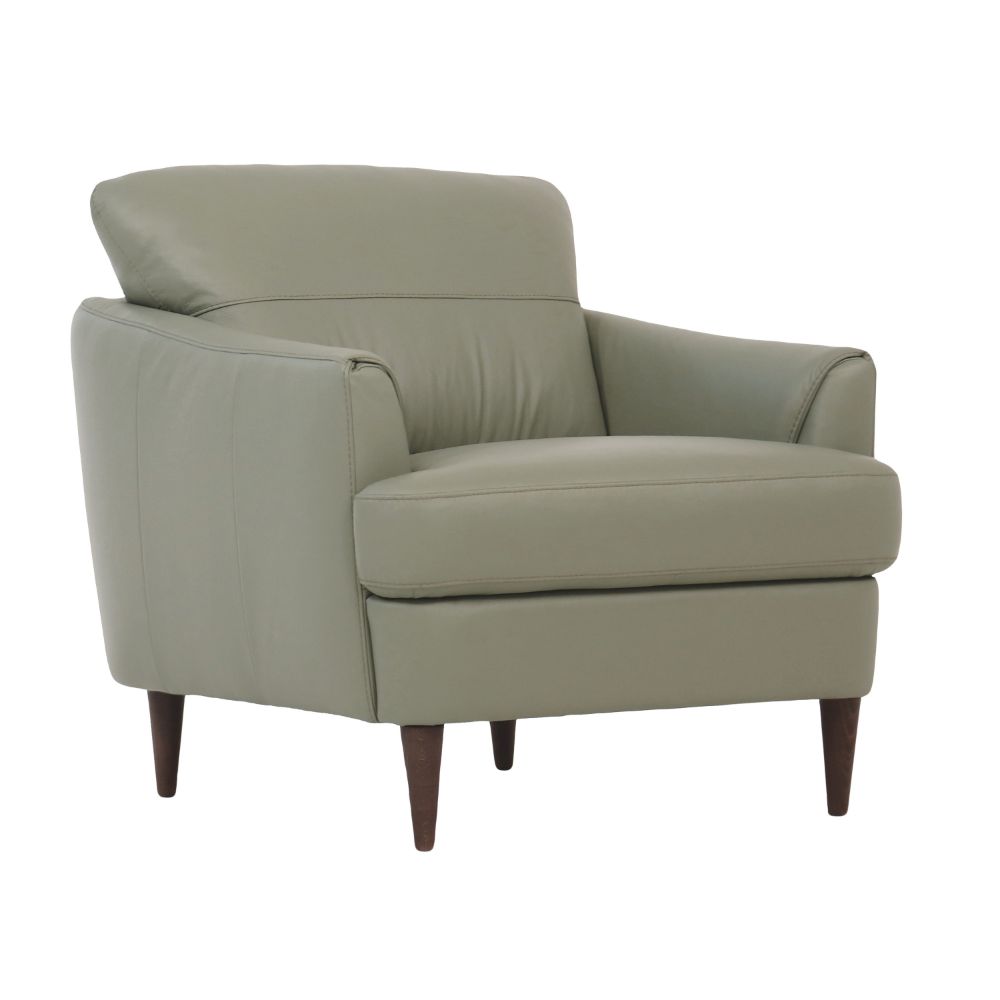 Acme - Helena Chair 54572 Moss Green Leather