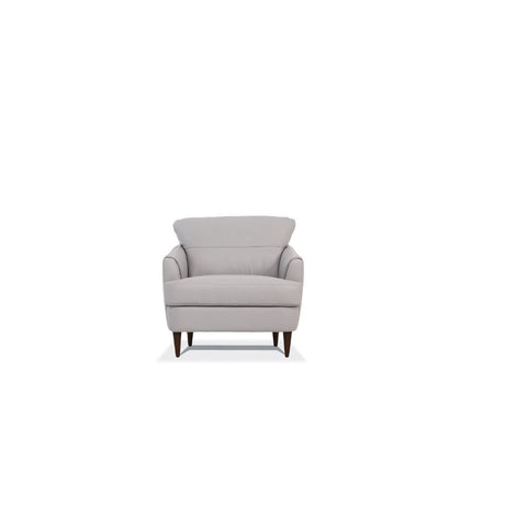 Acme - Helena Chair 54577 Pearl Gray Leather