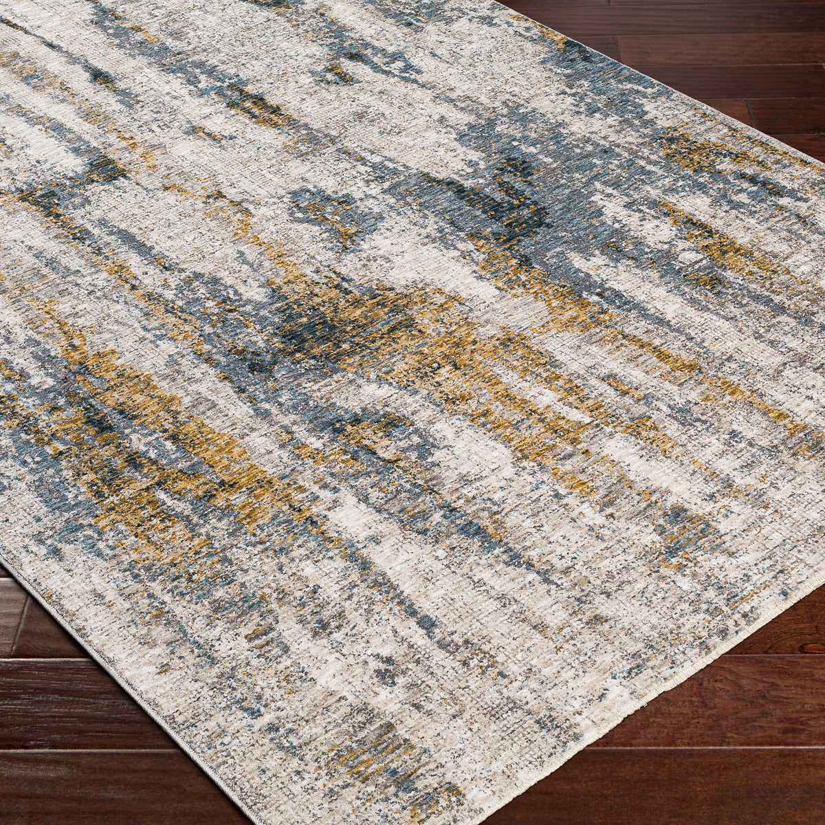 Ladoga Modern 5 X 8 Rug - Light Gray by Uttermost - View 5
