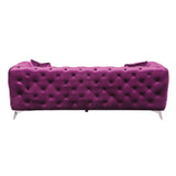 Atronia Sofa 54905 Purple Velvet | Acme | Home Elegance USA