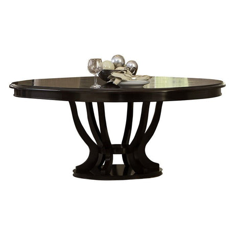 Savion 7 Piece Dining Room Set In Espresso 5494-76-7Set | Homelegance - sold by Home Elegance USA