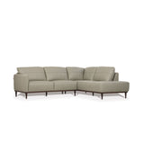 Acme - Tampa Sectional Sofa 54975 Airy Green Leather