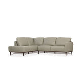 Acme - Tampa Sectional Sofa 54995 Airy Green Leather