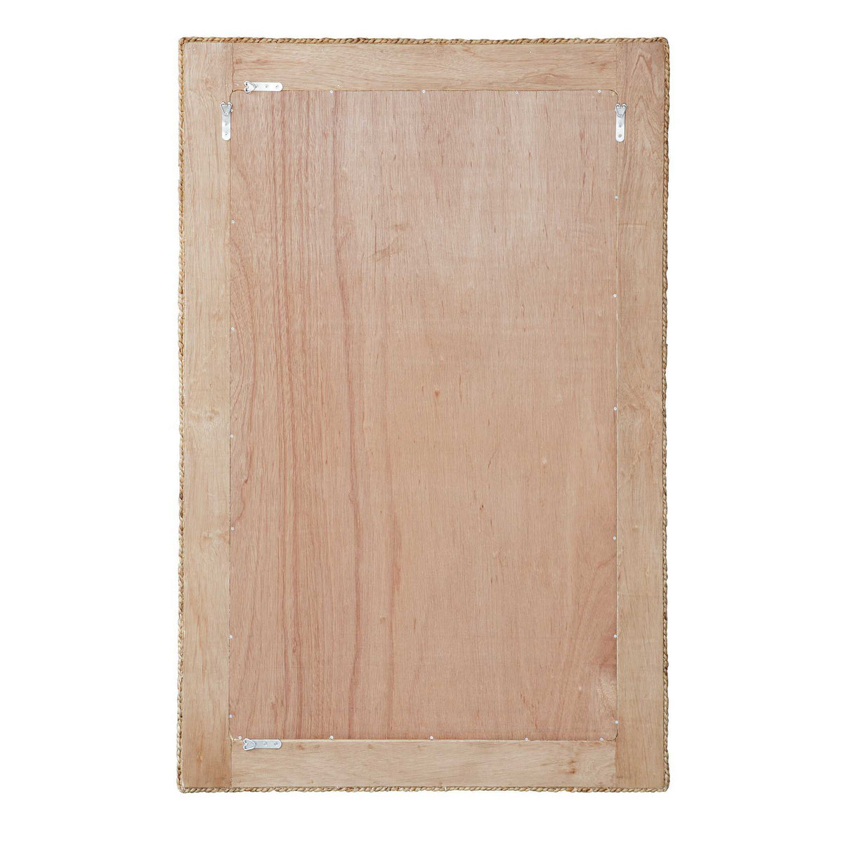 Twisted Seagrass Large Mirror Woodtone - Light Brown by Uttermost - View 6