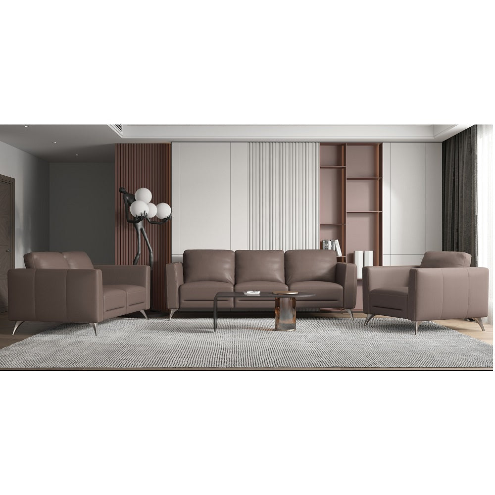 Acme - Malaga Chair 55002 Taupe Leather