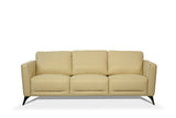 Acme - Malaga Sofa 55005 Cream Leather