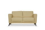 Acme - Malaga Loveseat 55006 Cream Leather