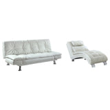 Dilleston Upholstered Chaise White | Coaster | Home Elegance USA