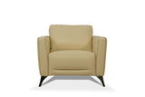 Acme - Malaga Chair 55007 Cream Leather