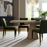 Caledon Reclaimed Dining Table Oak - Light Brown by Uttermost - View 3