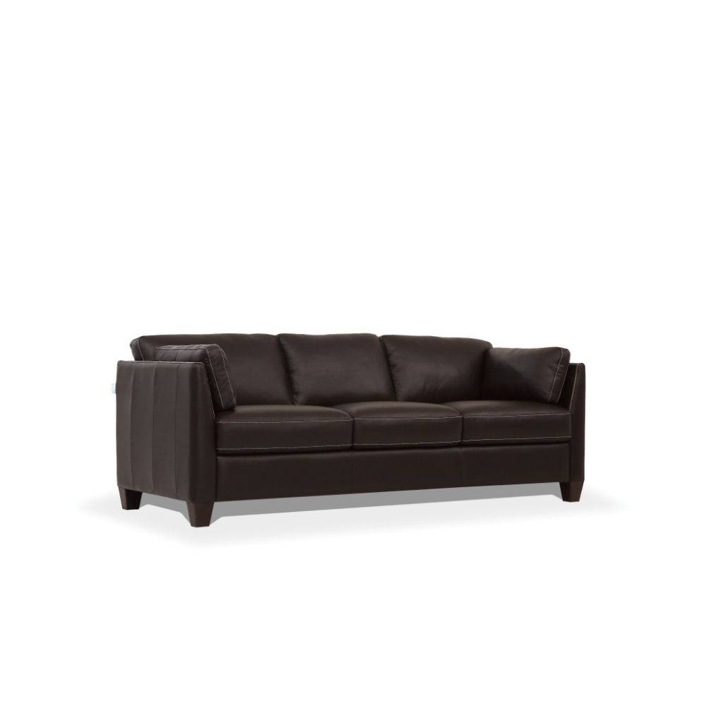 Acme - Matias Sofa 55010 Chocolate Leather