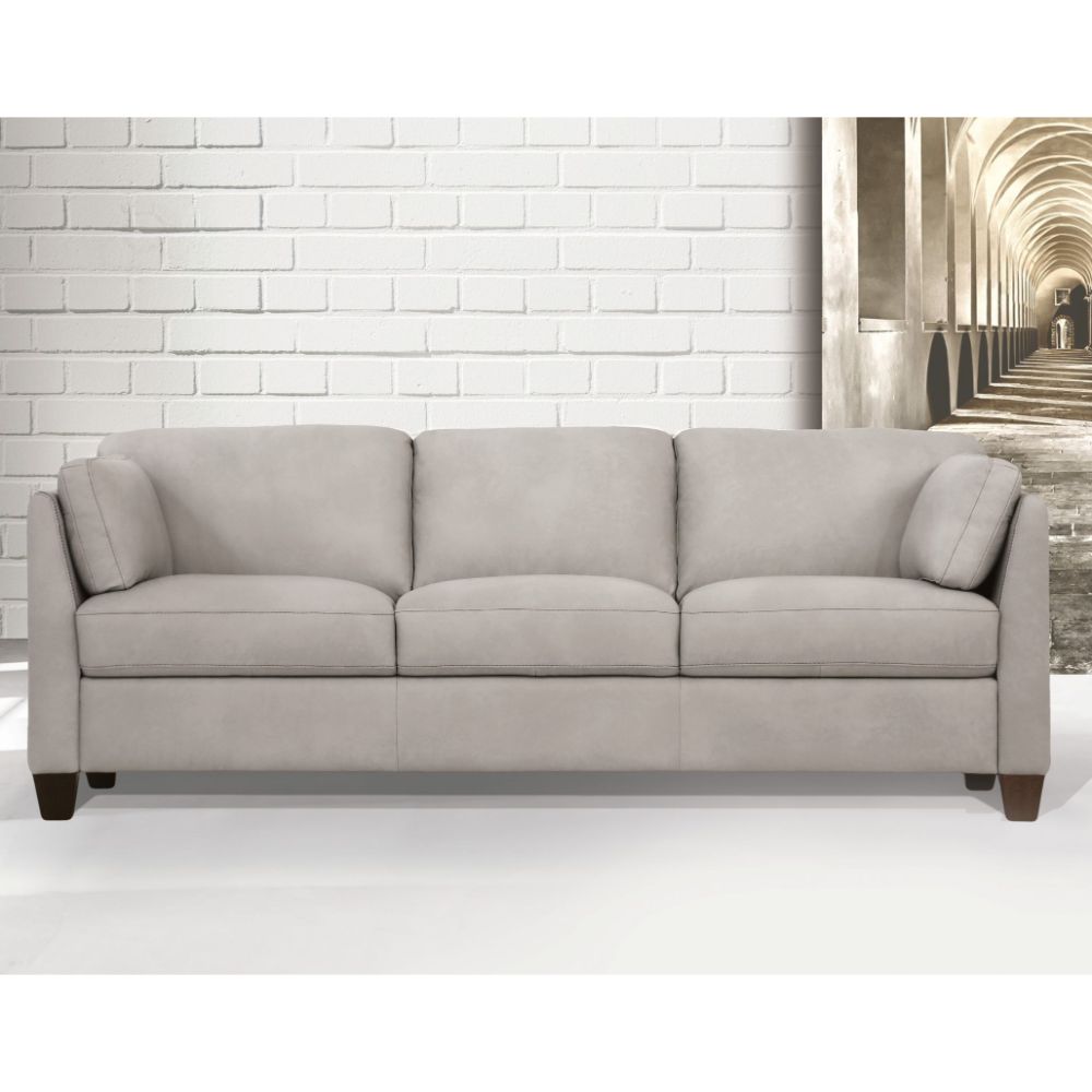 Acme - Matias Sofa 55015 Dusty White Leather