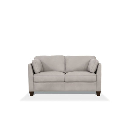 Acme - Matias Loveseat 55016 Dusty White Leather