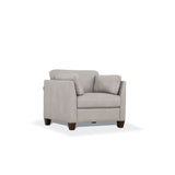 Acme - Matias Chair 55017 Dusty White Leather