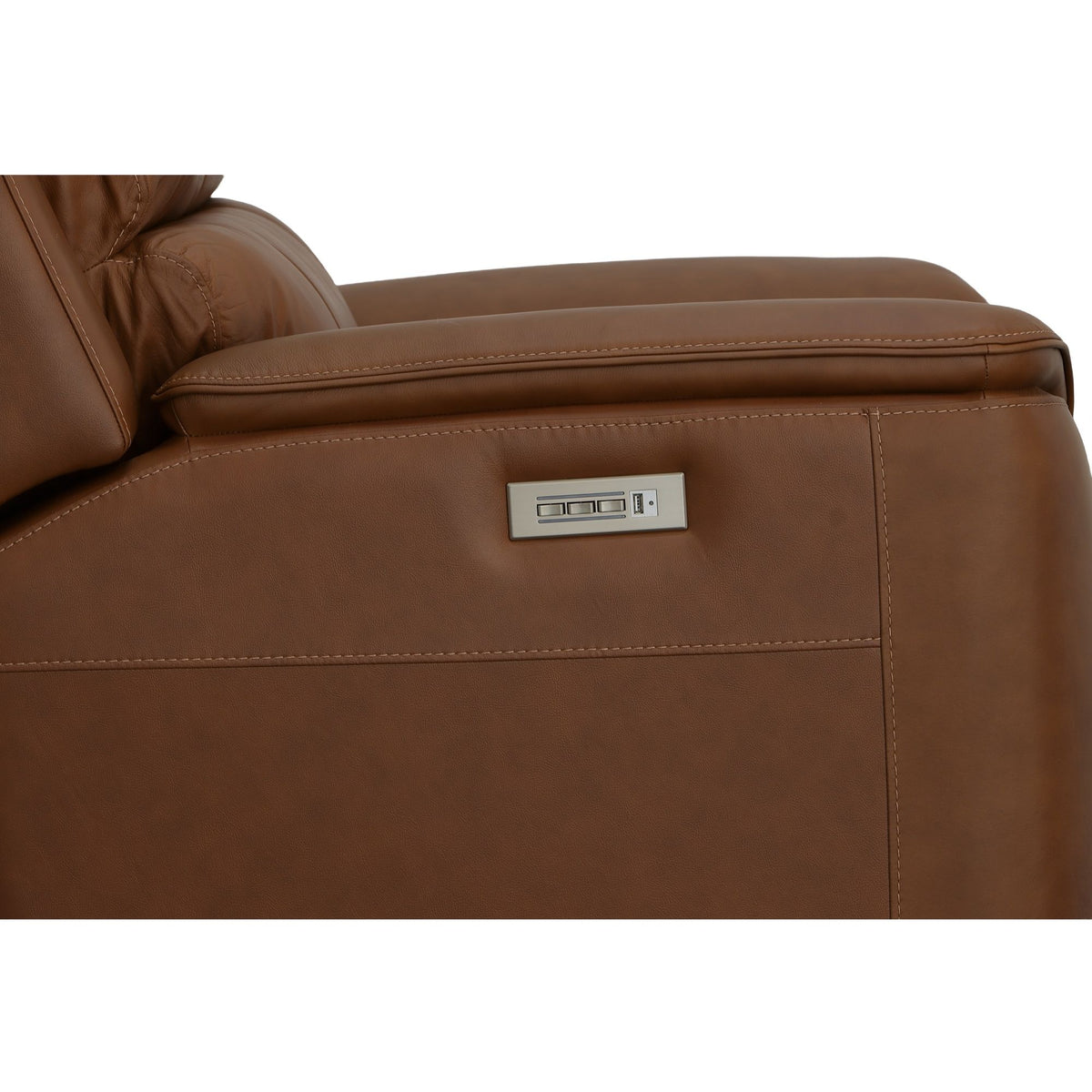 Henry Power Recliner With Power Headrest & Lumbar - Caramel | Flexsteel