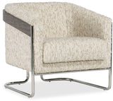 Cody Chair Beige - White / Silver by Hooker Furniture - View 1