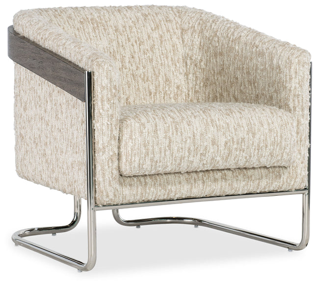 Cody Chair Beige - White / Silver by Hooker Furniture - View 1
