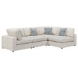 Serene 4 - piece Upholstered Modular Sectional Beige | Coaster | Home Elegance USA